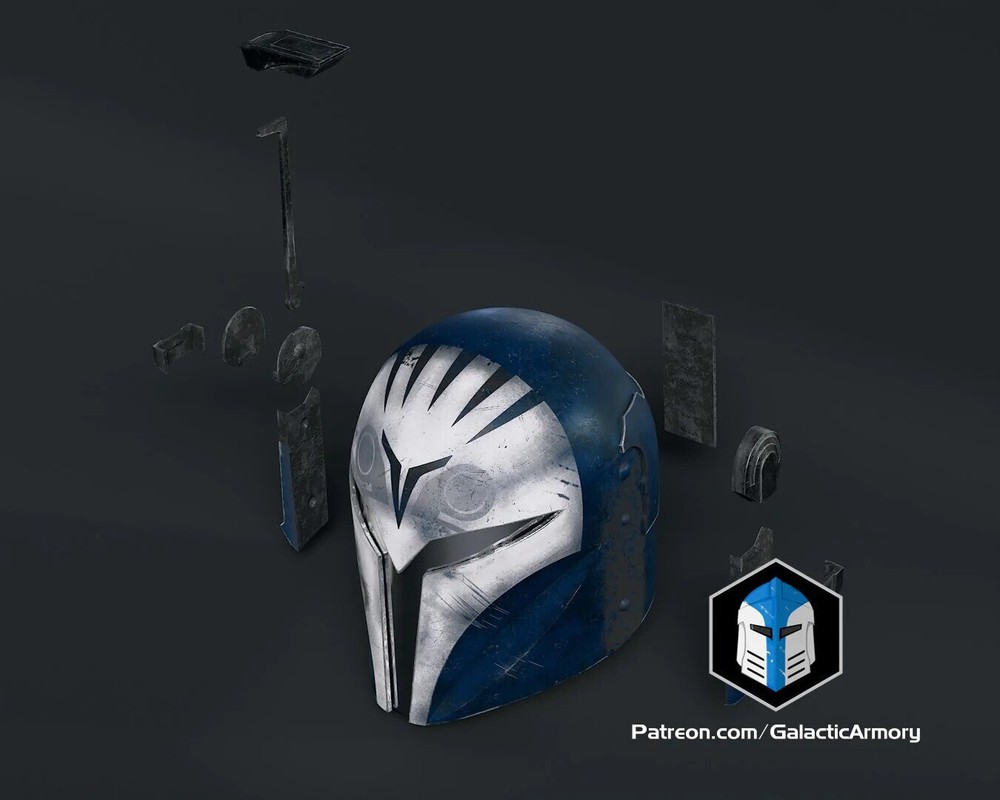 Bo-Katan Helmet DIY Kit with Visor