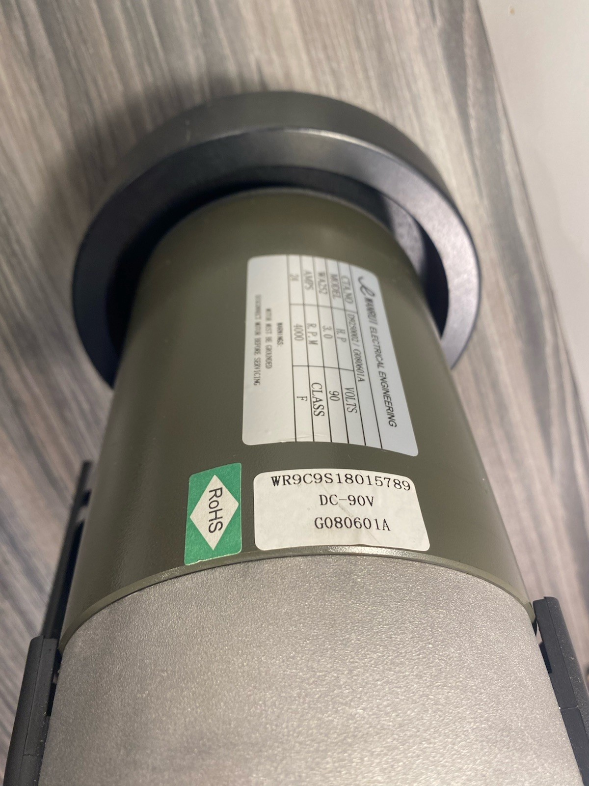 Wanrui 3.0HP Treadmill DC Drive Motor WA252 WR9C9S18015789 G080601A D9250002