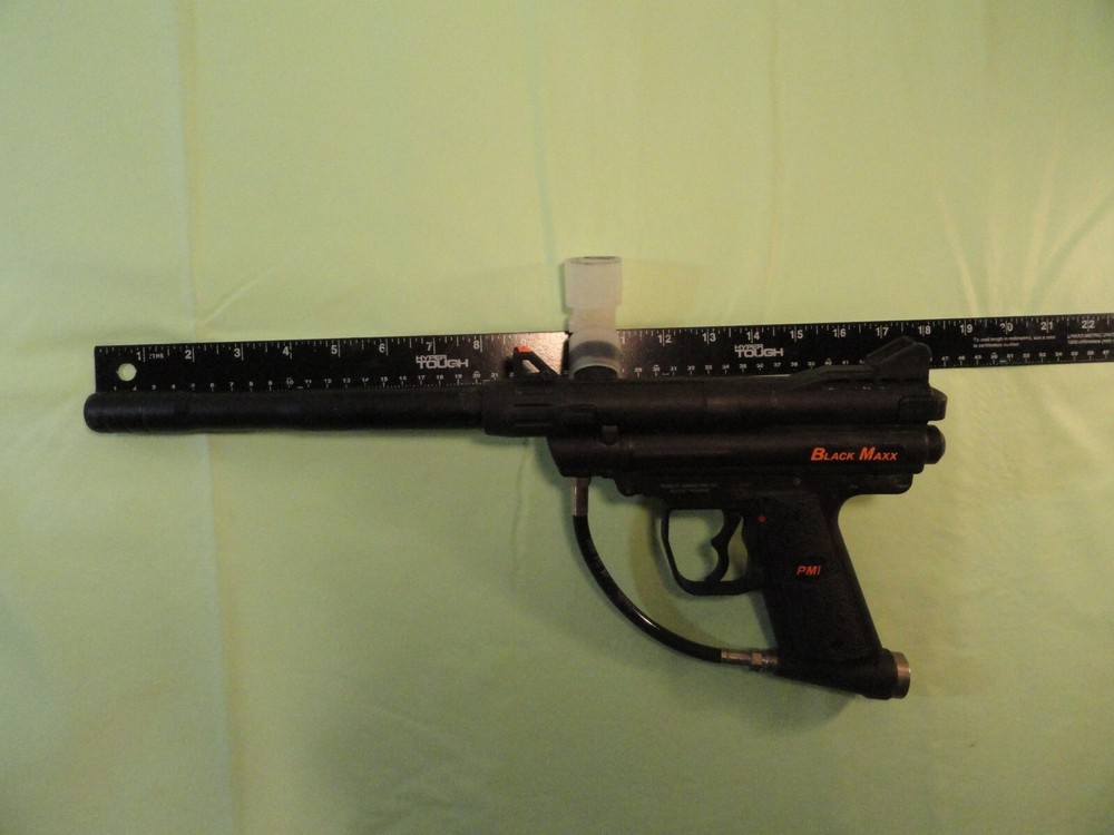 BLACK MAXX PMI PAINT BALL MARKER GUN