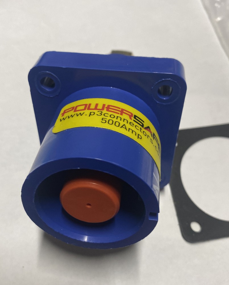 Powersafe Neutral Panel Mount 500A - Source Socket Phase 3 SPS-N-BL-T5