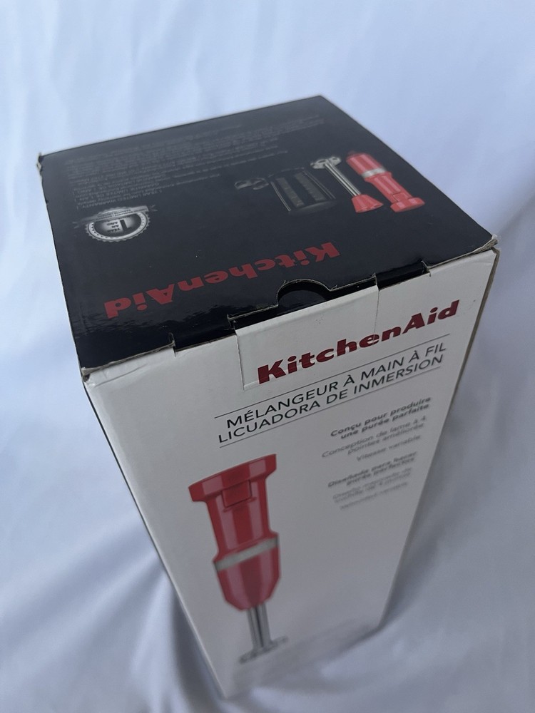 KitchenAid Variable Speed Corded Hand Blender KHBV53ER - Empire Red