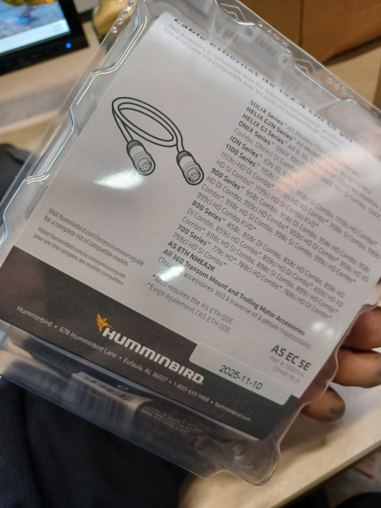 HUMMINBIRD AS EC 5E ETHERNET CABLE