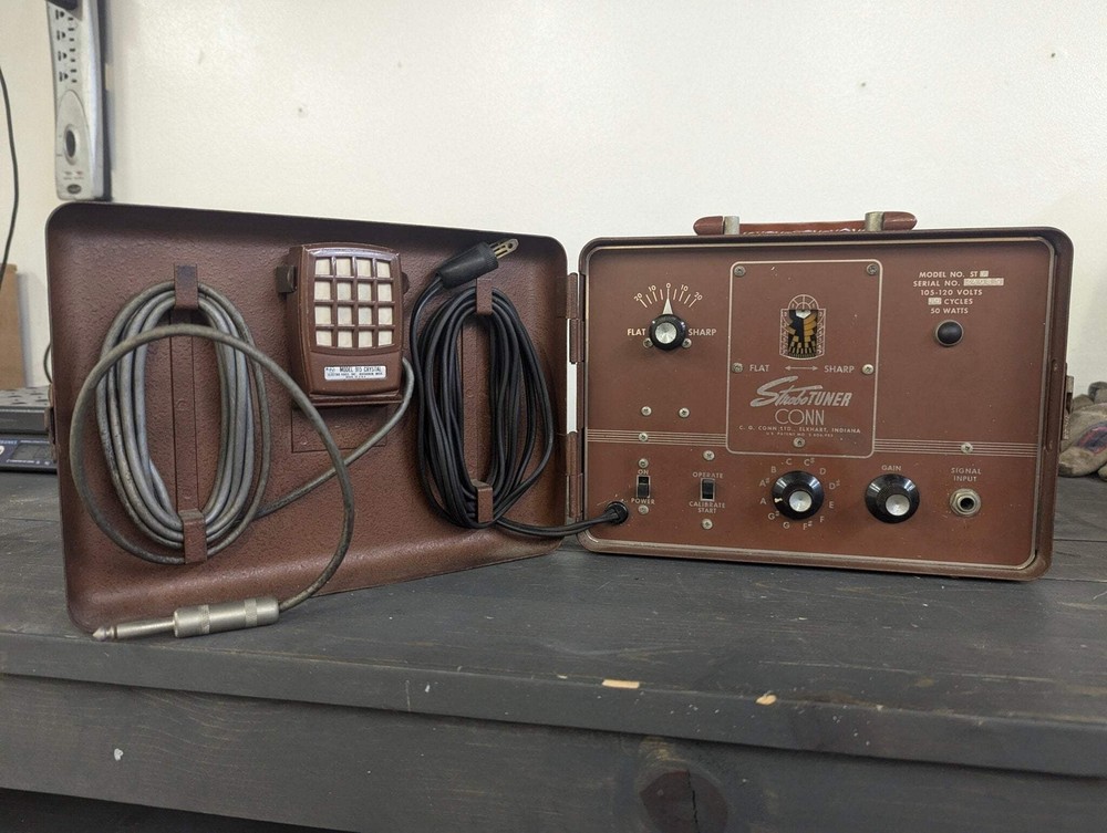 Conn ST-6 Strobotuner - Vintage Analog Tuner - Used, Working Condition
