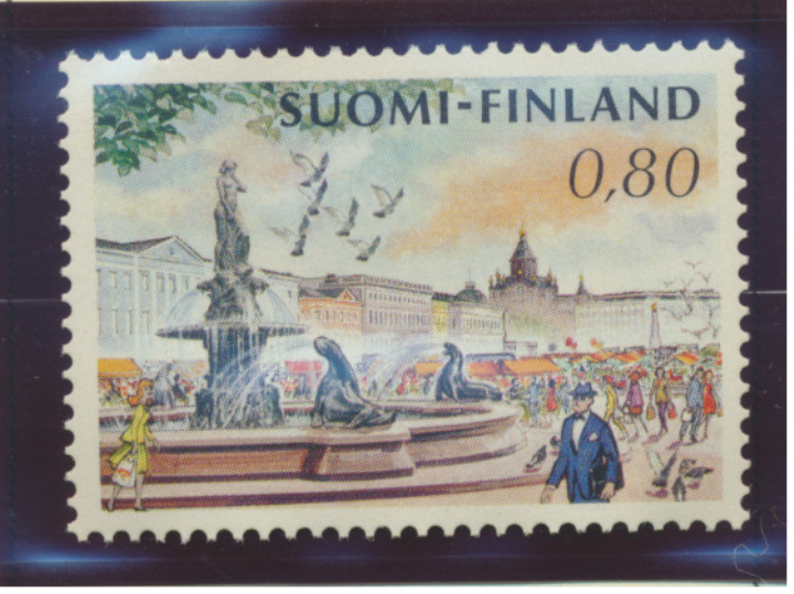 Finland Stamp Scott #467A, Mint Hinged