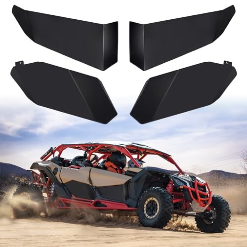 Lower Door Panels for X3 Max, Aluminum Lower Half Door Panel Inserts