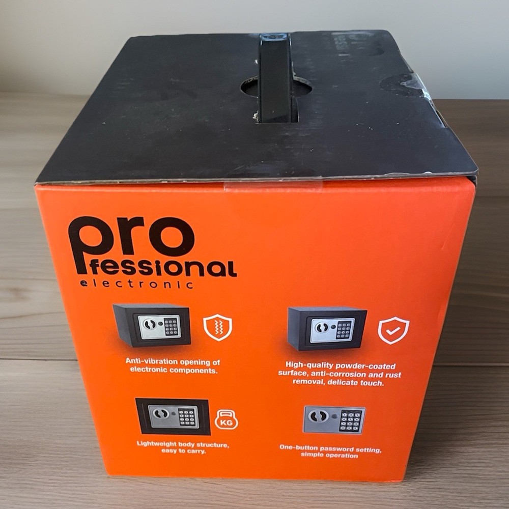 NEW Pro-electronic Safe For Home or Office Keys or Passcode- NIB