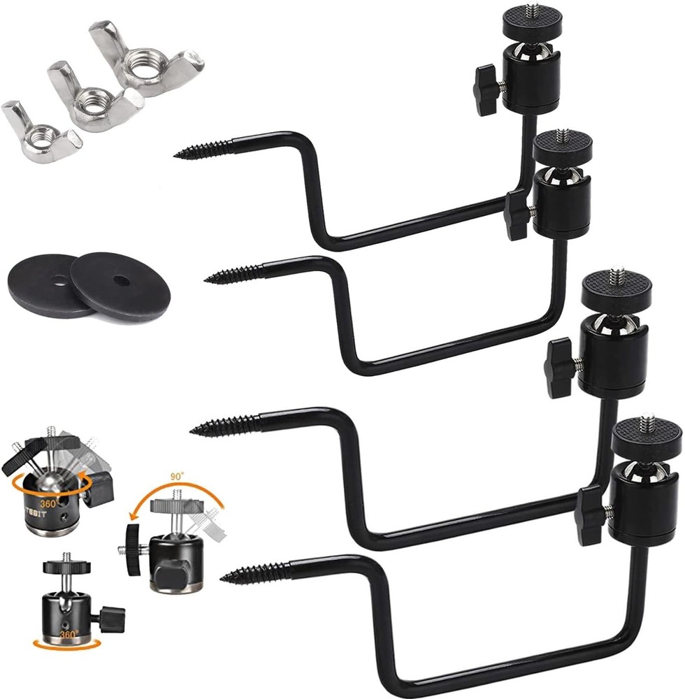 Trail Camera Mount Game Camera Mount Trail Camera Mounts Screw in Tree 1 or 4 Pc