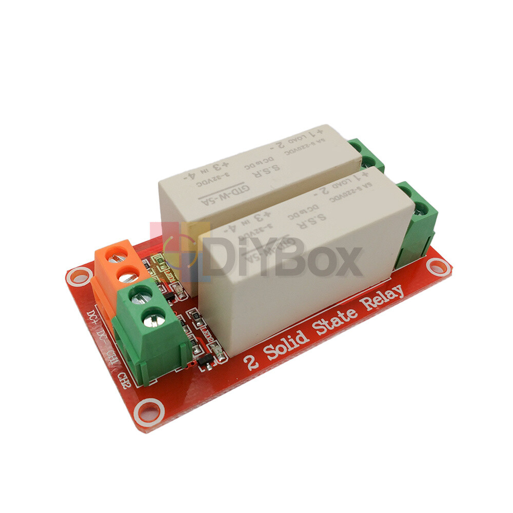 5A 2/4/8 Channel High Level Trigger DC-DC Solid State Relay Module