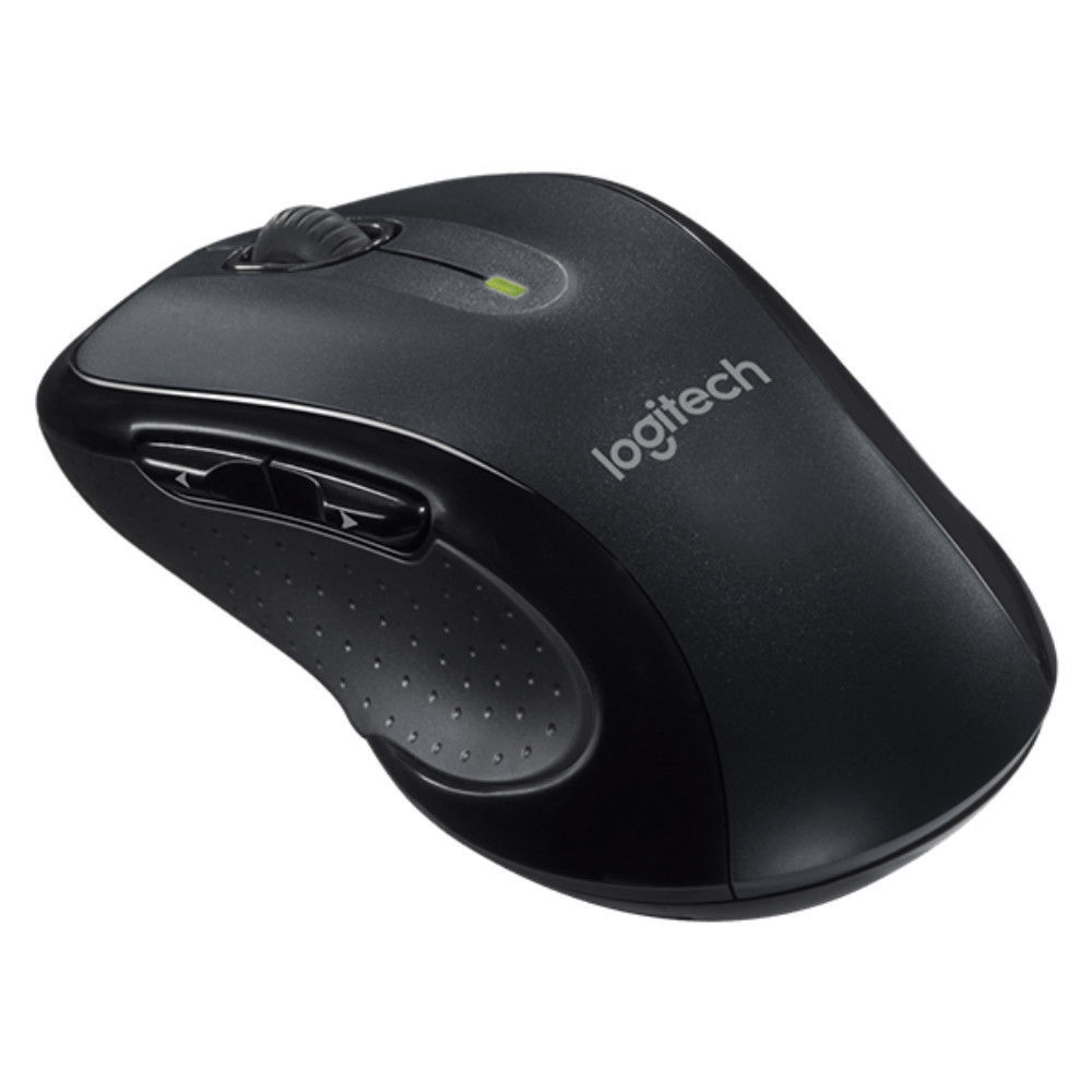 Logitech M510 Wireless Laser Mouse Dark Grey Includes USB Receiver & Batteries