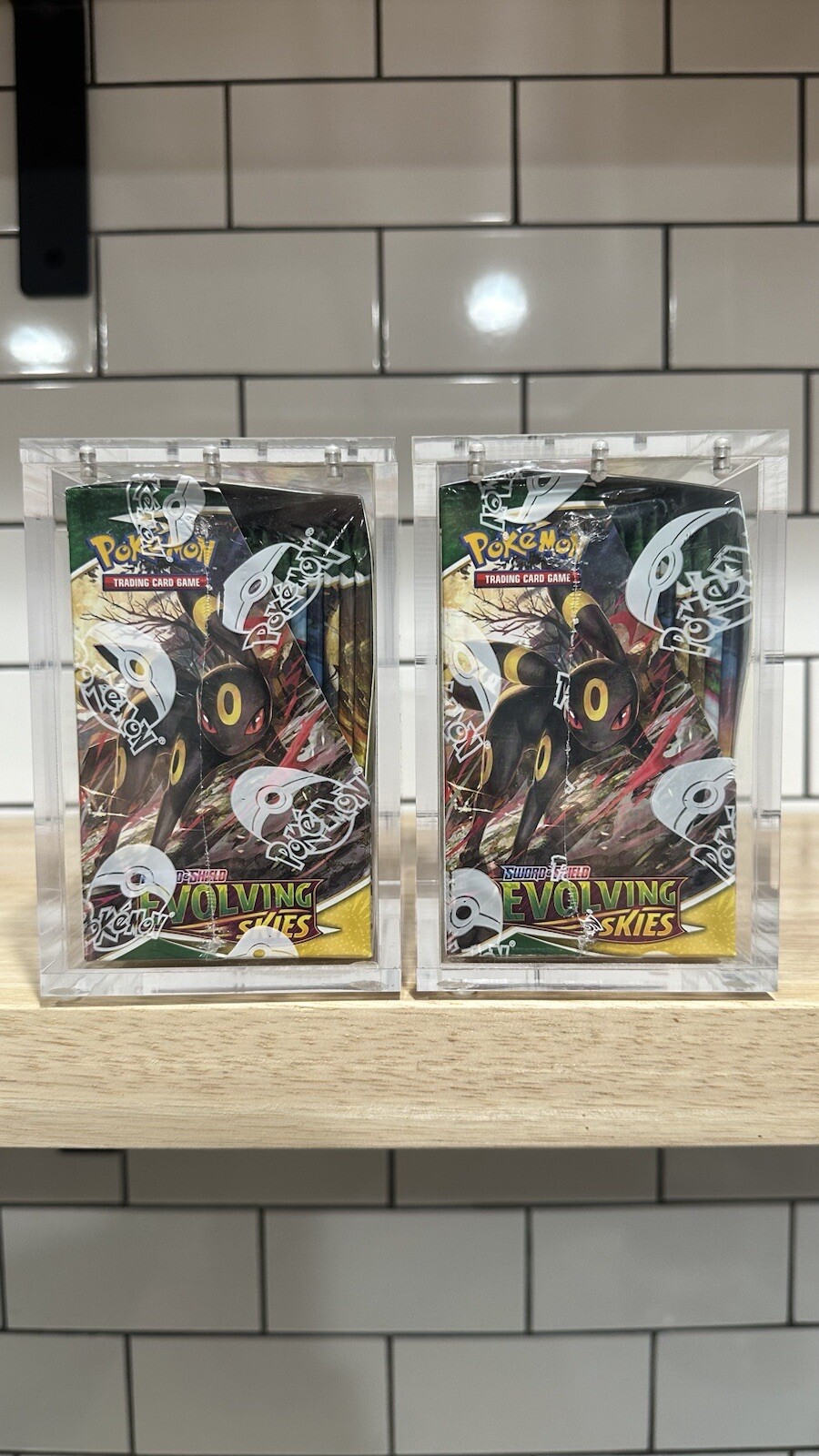 Pokemon Magnetic Booster Box Acrylic Case! Pokémon Card Protective Display!