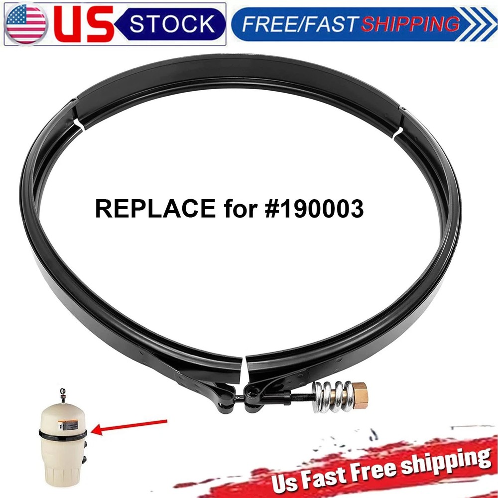 190003 Tension Control Clamp Kit Replacement for Pentair Pool and Spa Filter