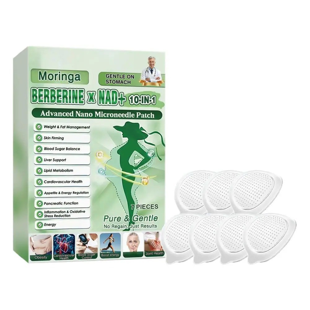 10-in-1 Nano Microneedle Patch Natural Gentle Patches Moisturizing Firming Skin