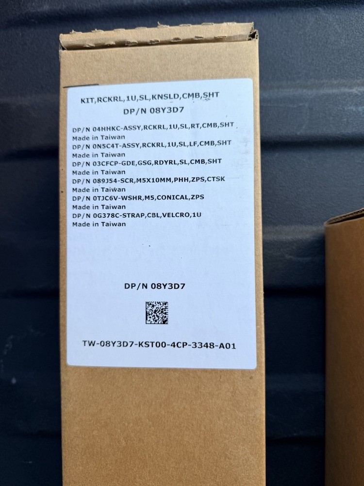 Dell 08Y3D7 Sliding Ready Rail Kit for PowerEdge Rack Server Mounting