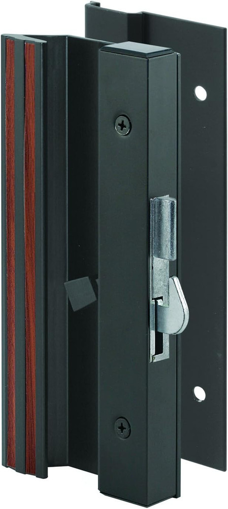 C 1007 Low Profile/Low Base Black Aluminum Latch Handle (Single Pack)