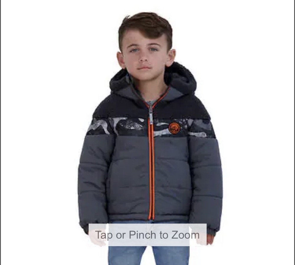 Gerry Kids Reversible Gray Jacket Size 6