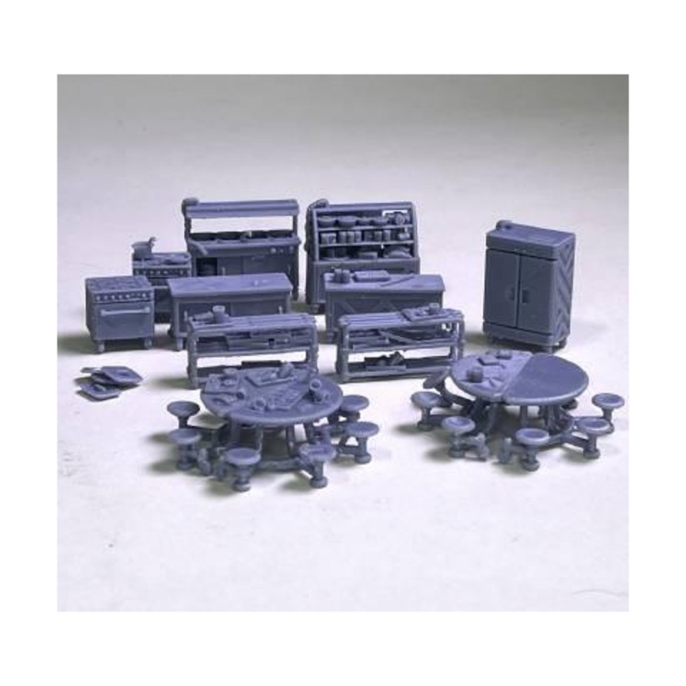 MBA Terrain Mess Hall Set SW (New)