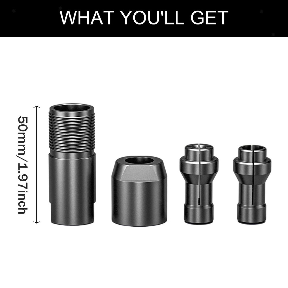 4X Angle Grinder Adapter Converter for Home DIY Projects Thread Cutting Cutting