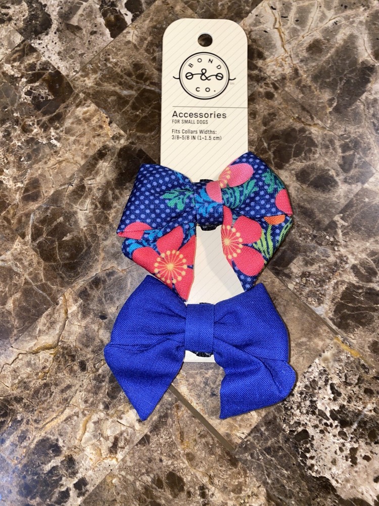 Bond & Co. Bond Set, 2PK BOW FLORAL & Red