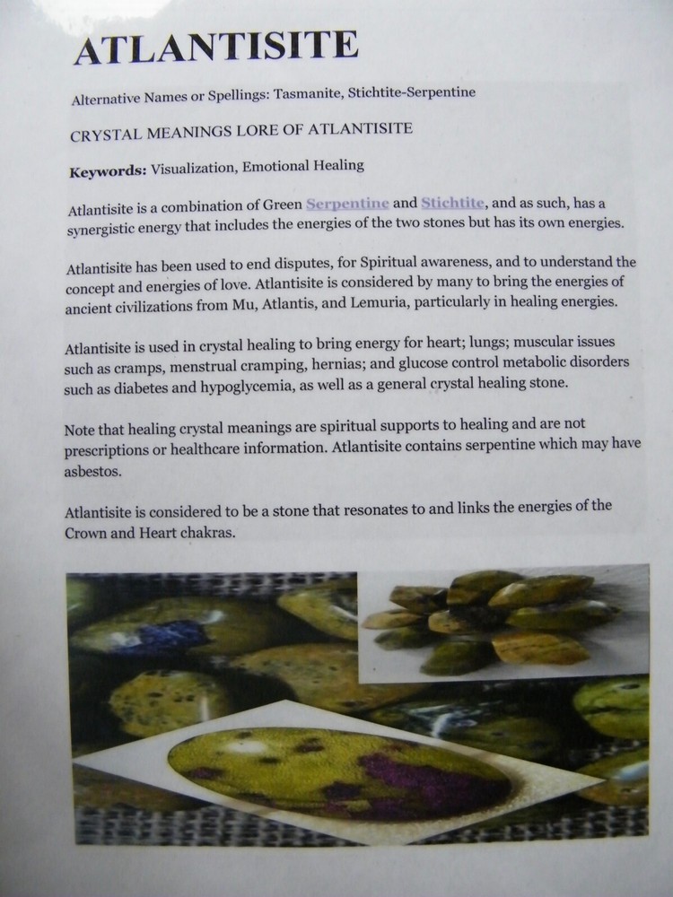 Atlantisite Earrings