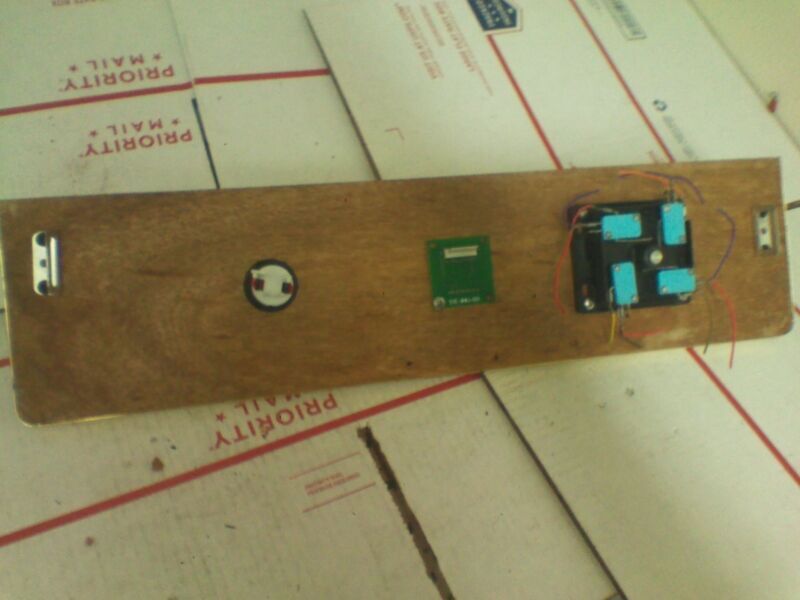 Crane arcade control panel