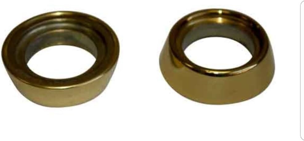 Marks Polished Brass Cylinder Collars