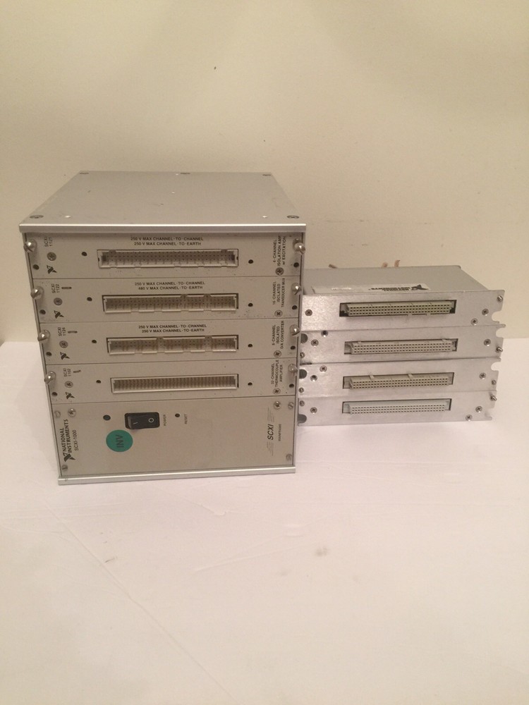 national instruments scxi-1000 with 4 slots