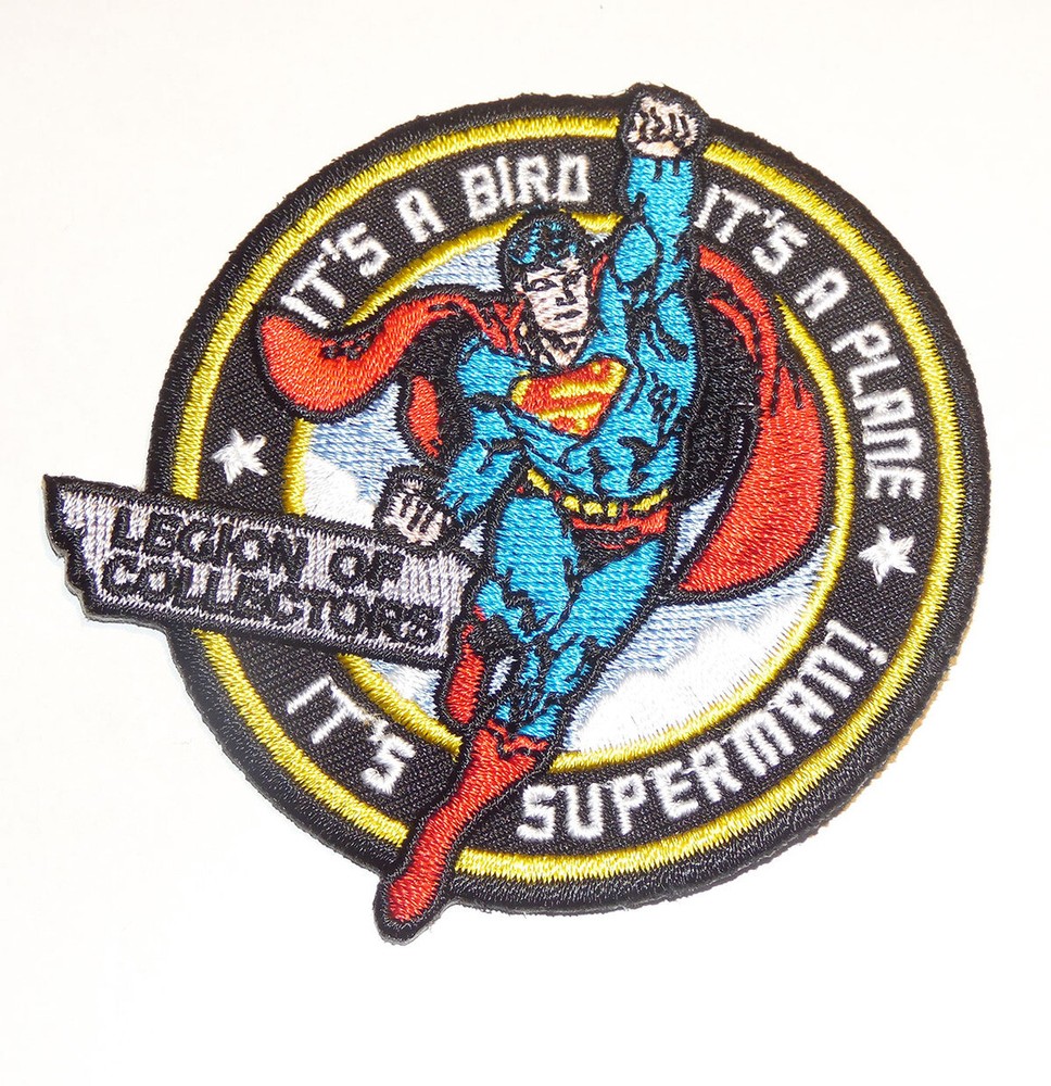 DC Comic LEDION OF Collectors Patch SUPERMAN
