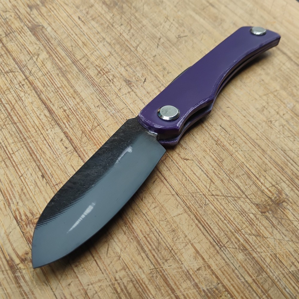 Friction Folder File Knife, Carbon Steel, G10