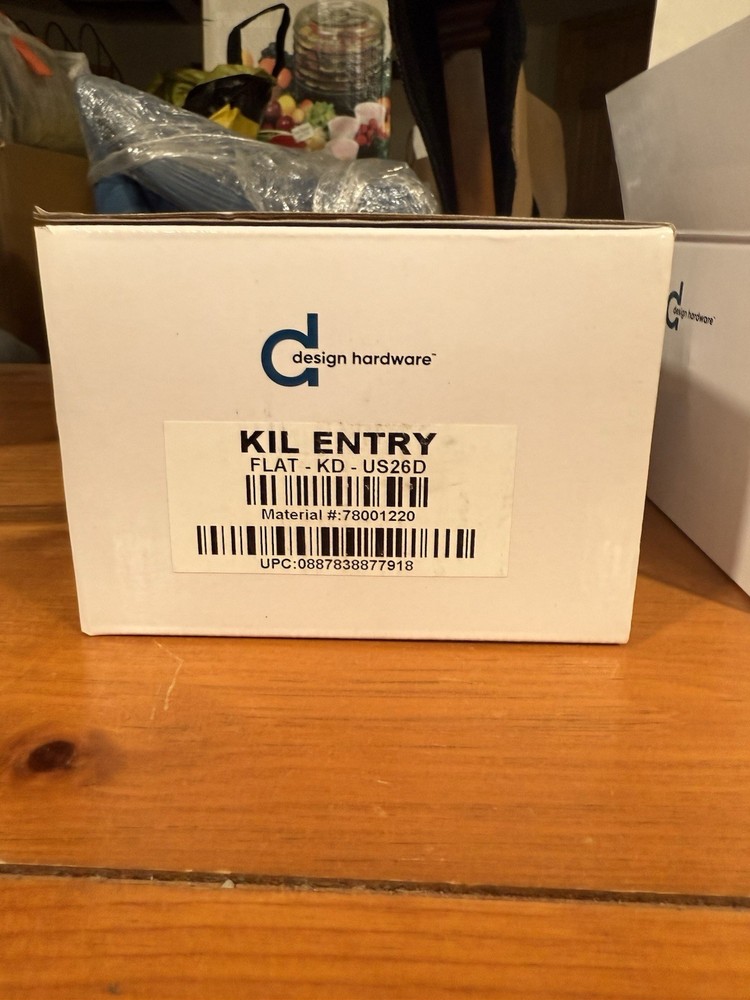 11 Available - Design Hardware Storeroom Lockset KIL ENTRY w/ CLUTCH US26D
