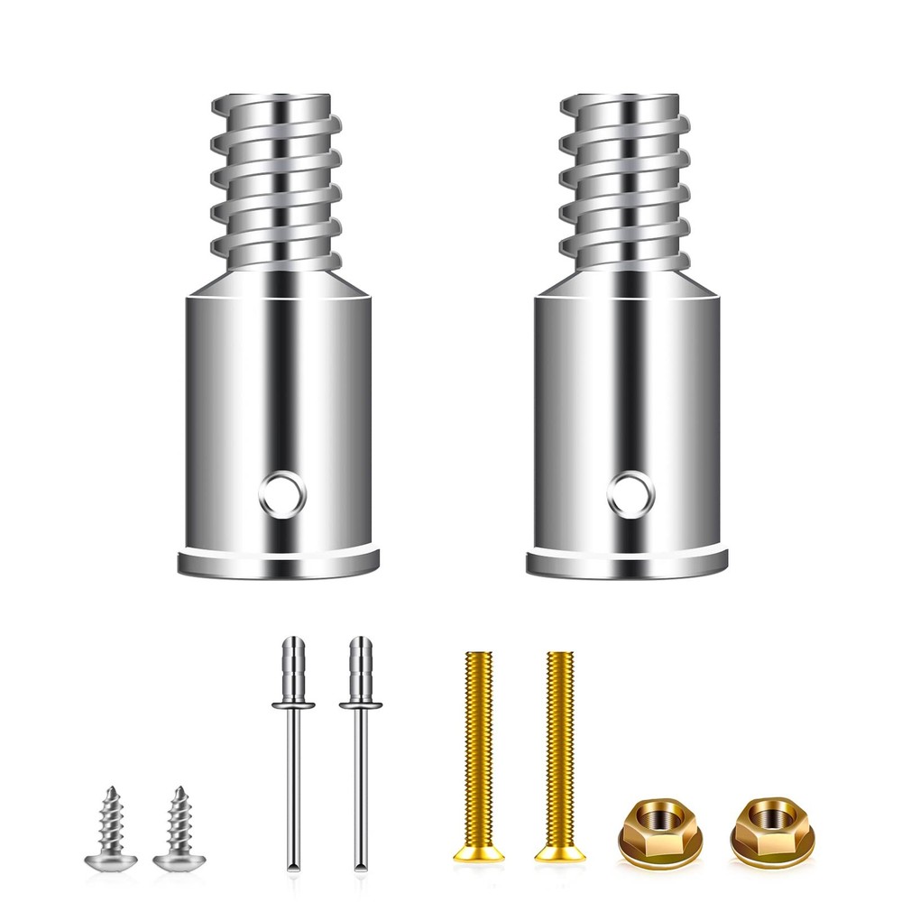 Thread Tip Replacement,Ultra Threaded Tip Repair Kit 0.8 Inch Extension Pole