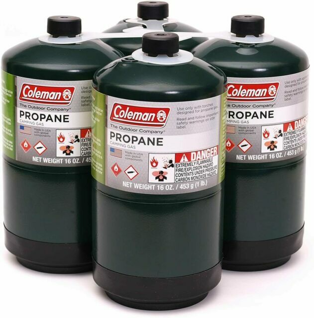 Coleman 191214 Propane Fuel Cylinders - 4 Pack