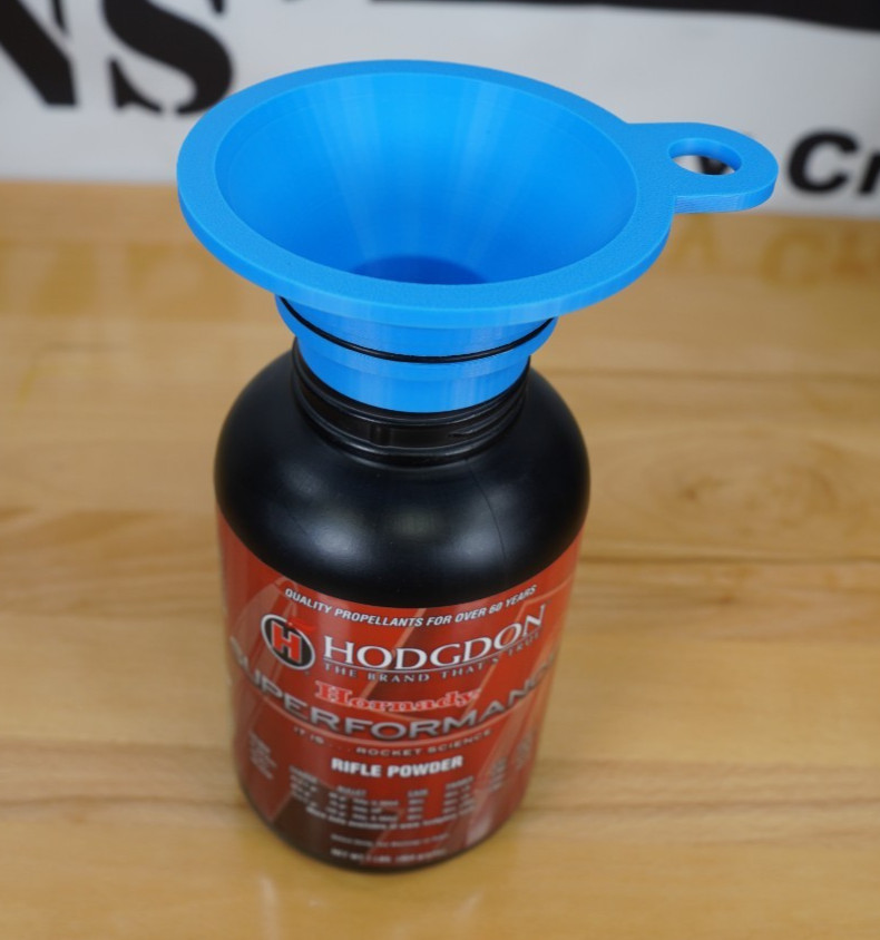 Dillon Precision Powder Measure Funnel with Magnetic Hanger Button