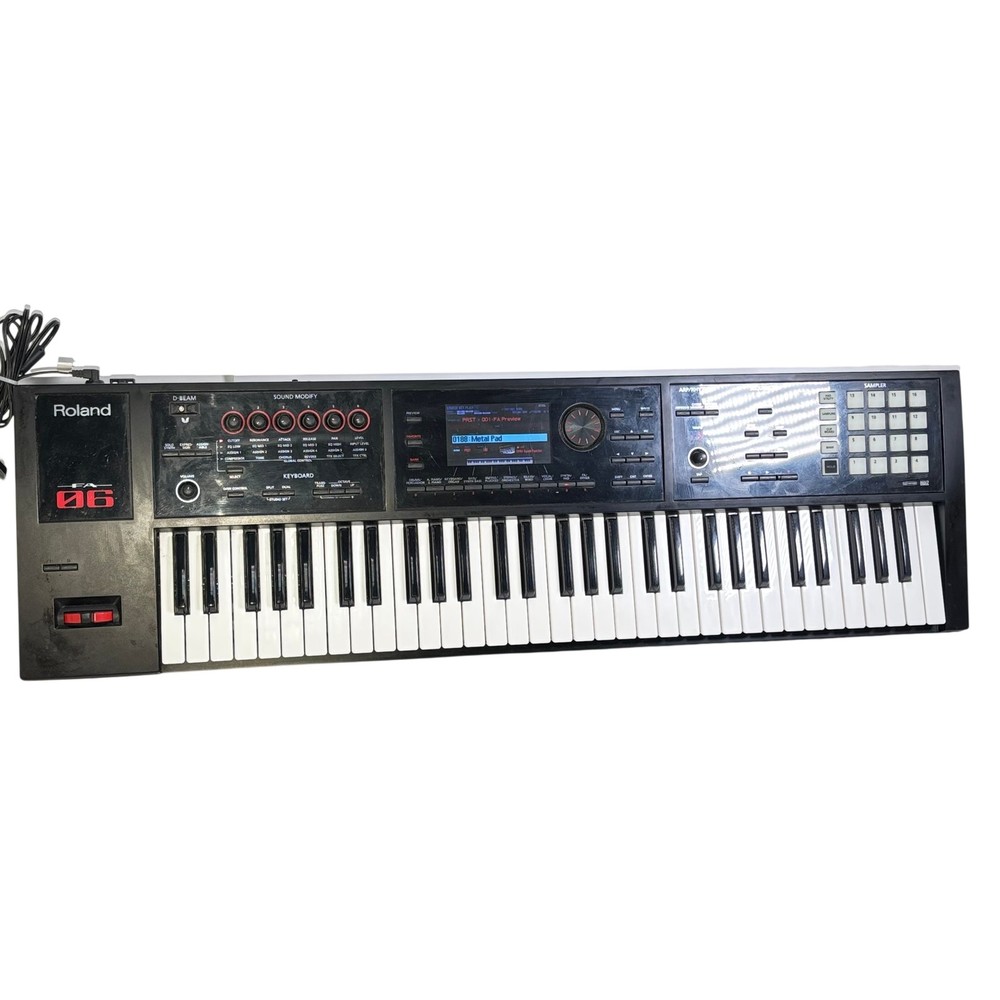 Roland FA-06 61-Key Music Keyboard Workstation