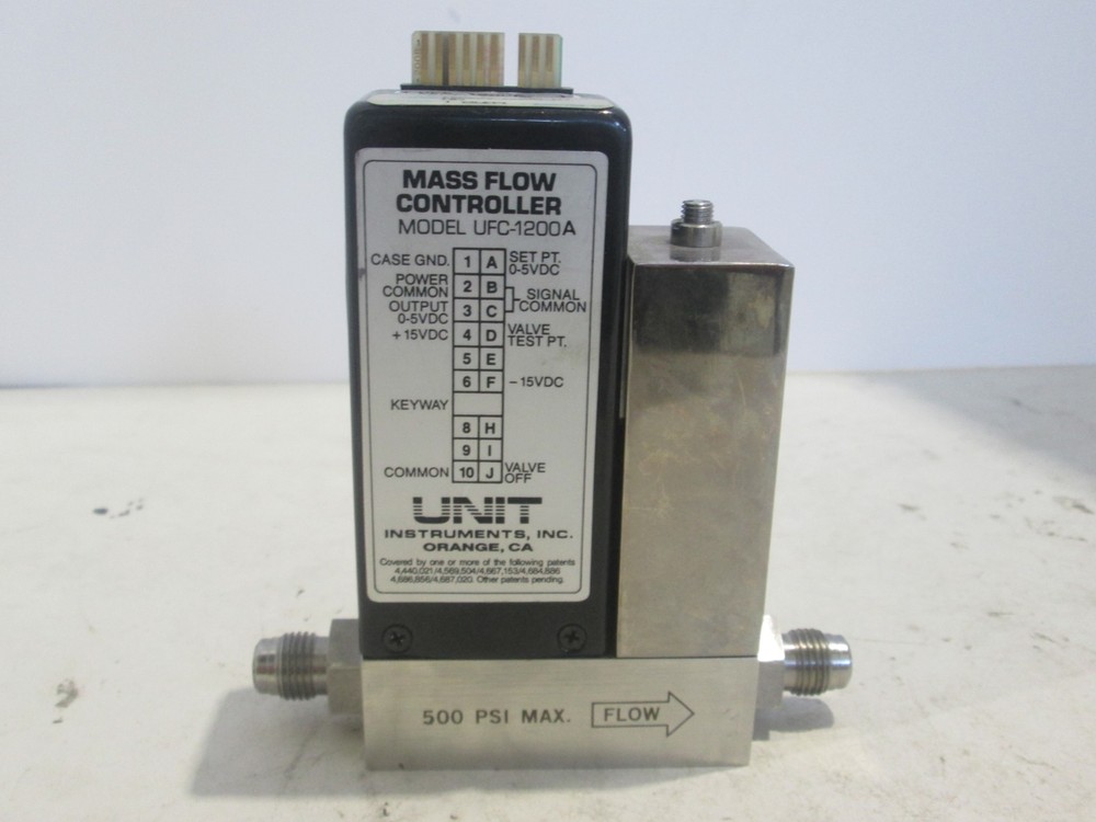 Unit, UFC-1200A, Mass Flow Controller, 1 SLPM, He, Used