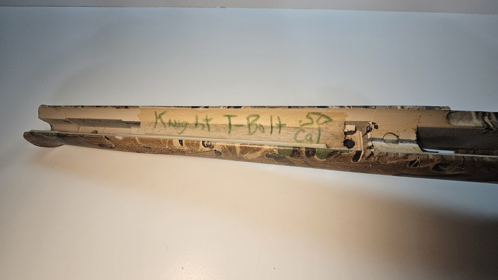 Knight T-Bolt Muzzleloader Synthetic Advantage Camo Stock