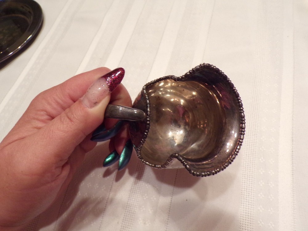 Vintage Sugar & Creamer Made in Sheffeild England