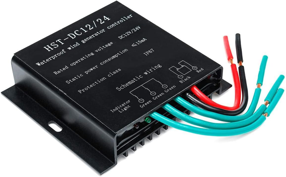 Efficient 8000W DC 12V/24V/48V Wind Turbines Generator Charge Controller, Waterp