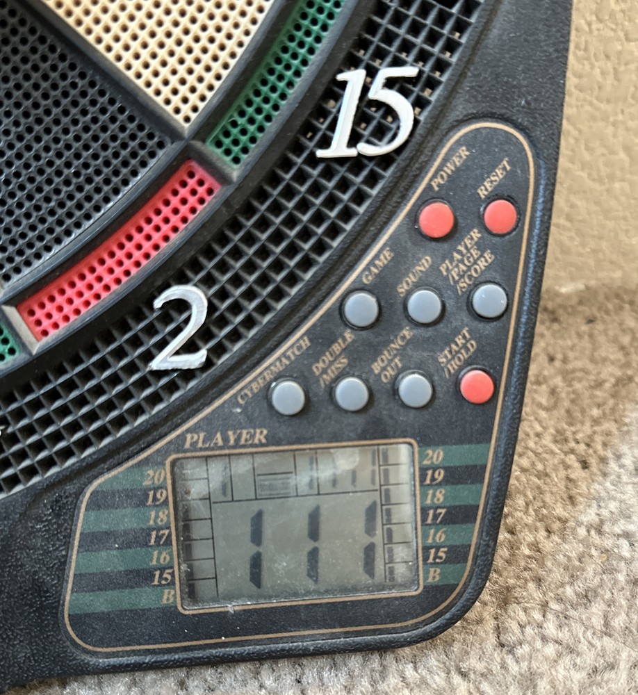 Halex Electronic Dart Board *Tested & Free-Ship*