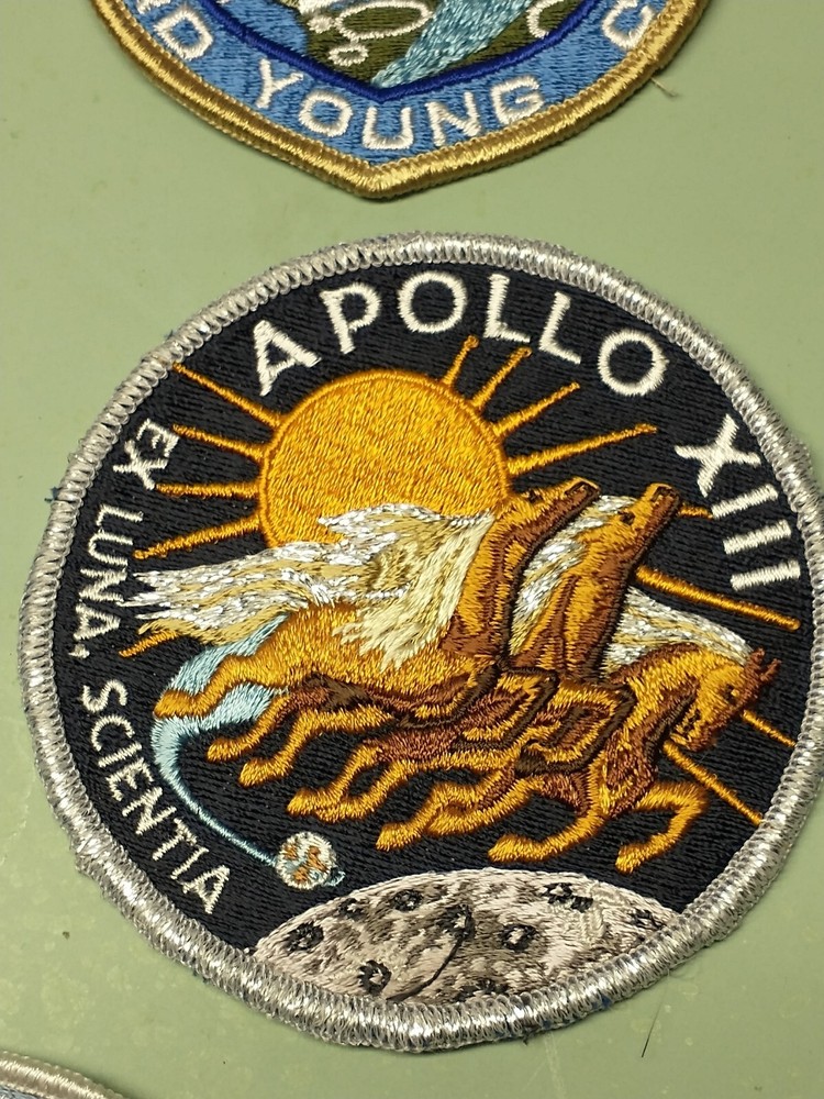 Apollo Lion Brothers Mission Patch Set