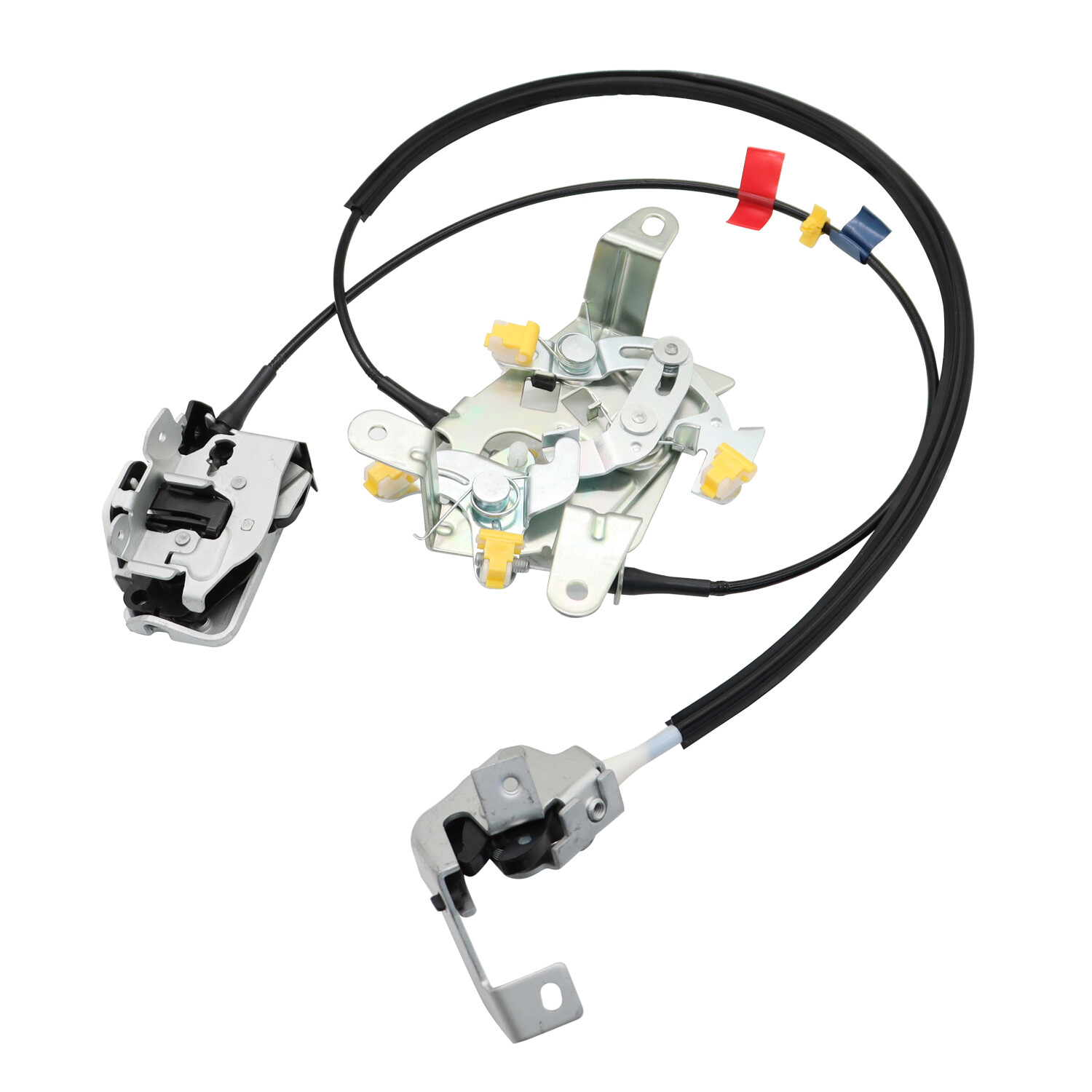 L&R Rear Door Latch Lock Cable Extended Cab For 99-07 Ford F250 F350 Super Duty