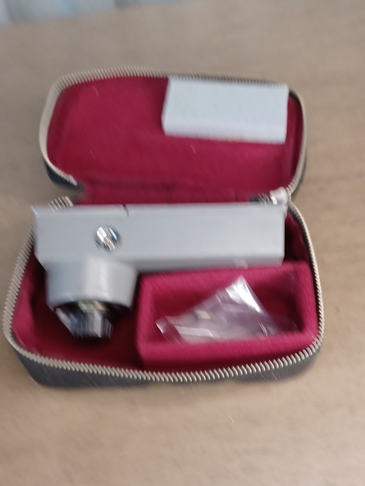 Vintage Microscope Illuminator With Case