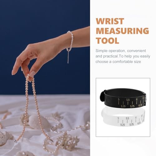 Bracelet Sizer Measuring Tool, 2Pcs Ring Sizer Wrist Measuring Tool Wrist