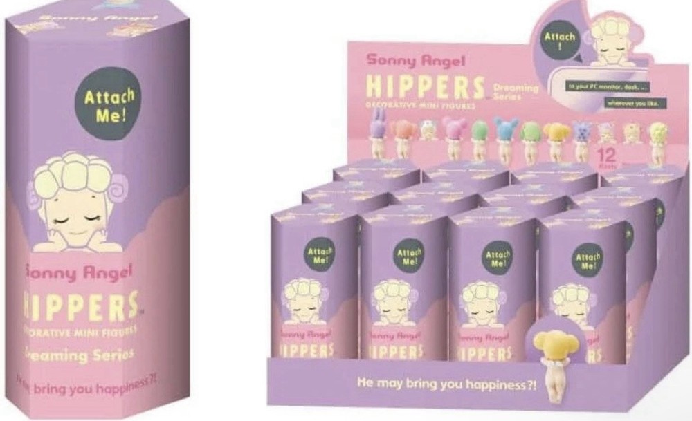 Sonny Angel Hippers Dreaming Series Attachable Multicolor Mini Figurine