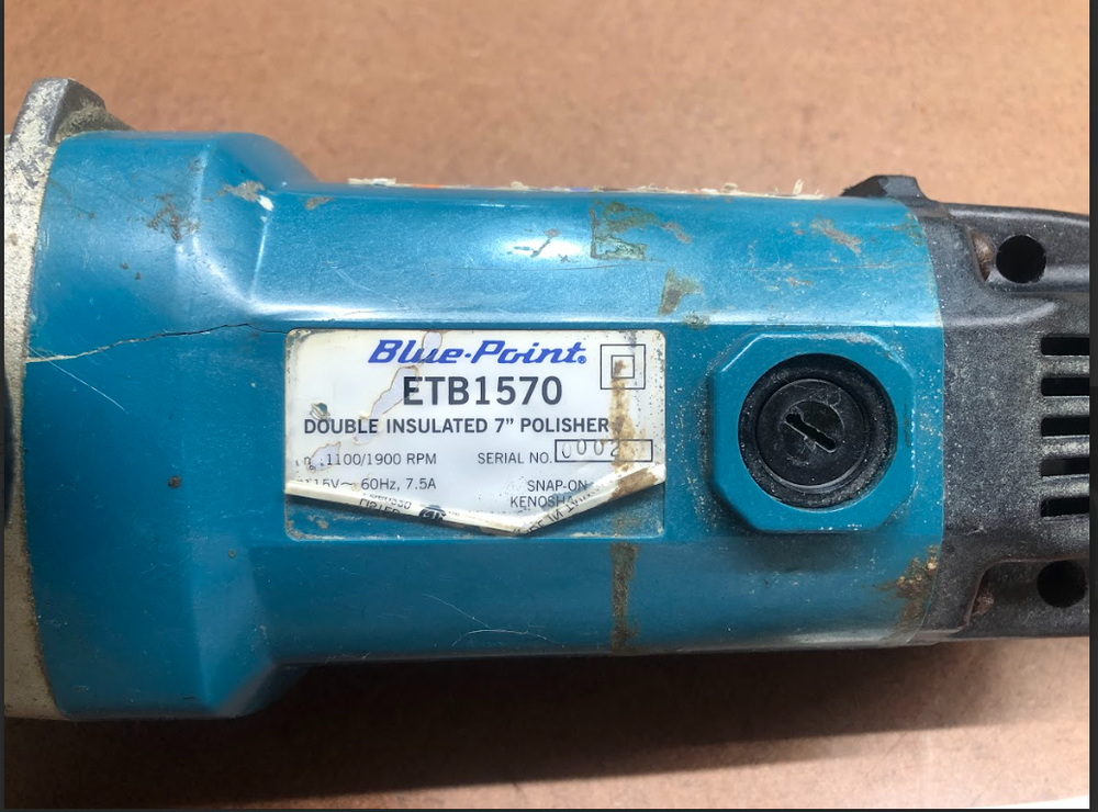Blue Point Polisher Model# ETB1570