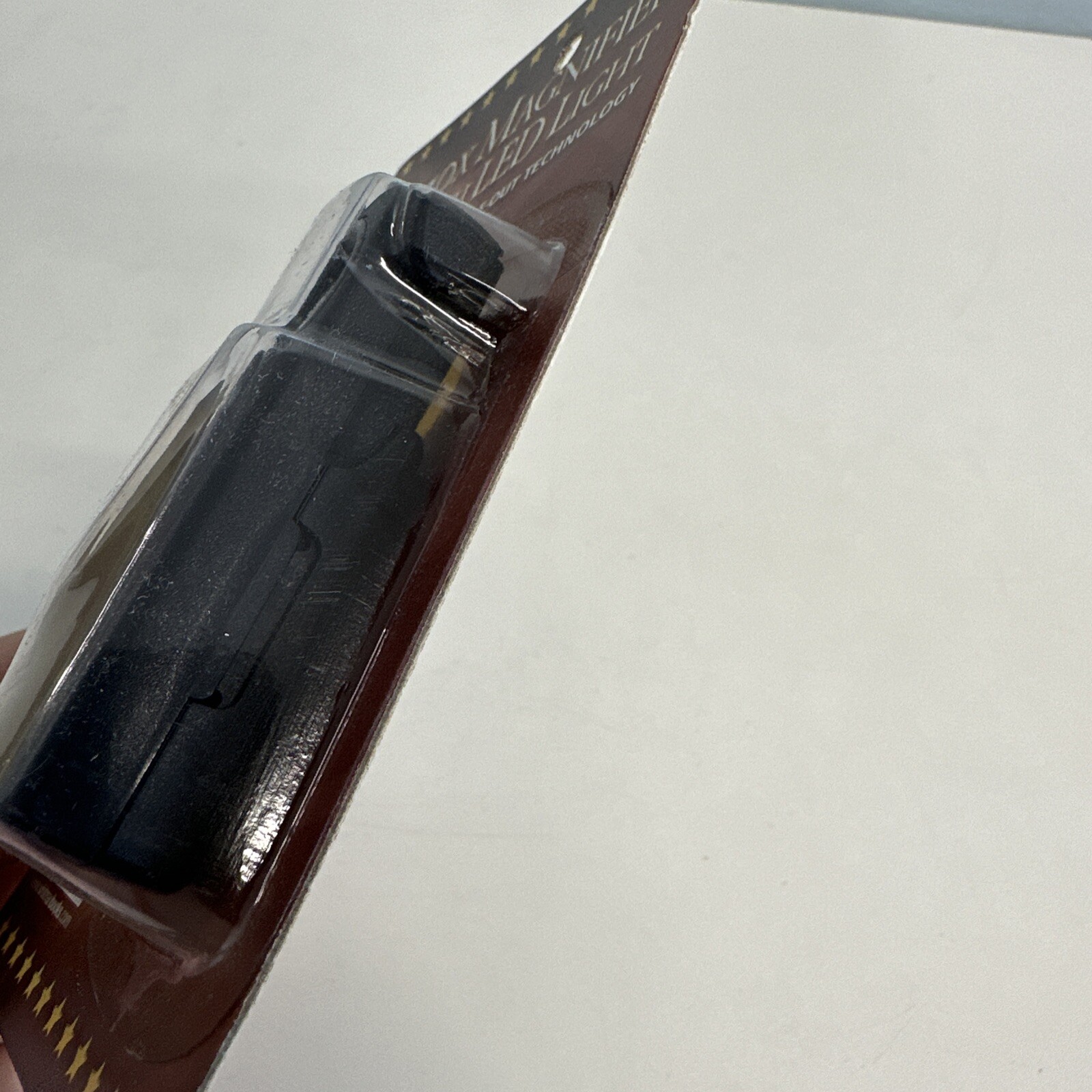 Coin Collector 10X Magnifier Pull Out Loupe 23mm W/ Led Best Value Bills Whi Da