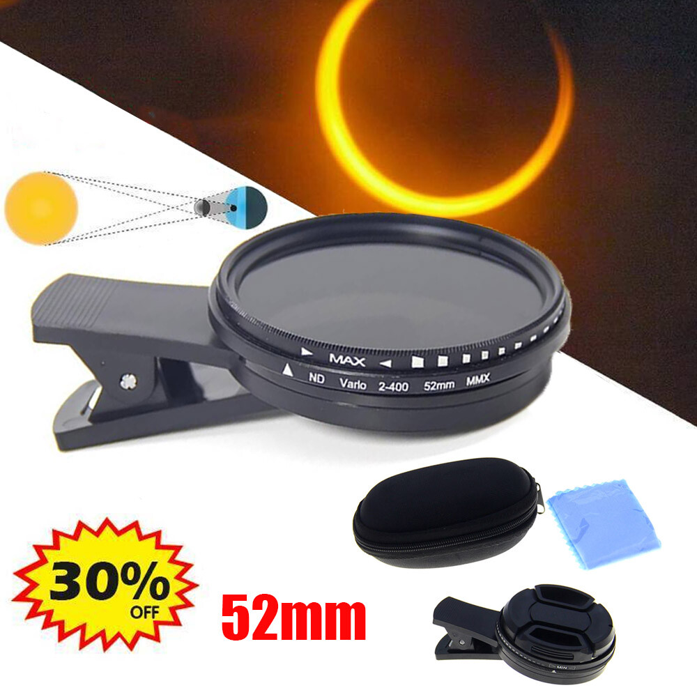 Solar Eclipse Phone Camera Filter Lens 2024-Enhancing Photo Removable for Camera