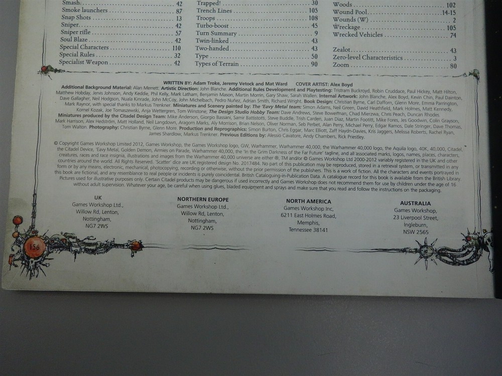 Warhammer 40K: 6th Edition Core mini Rulebook (oop softcover)