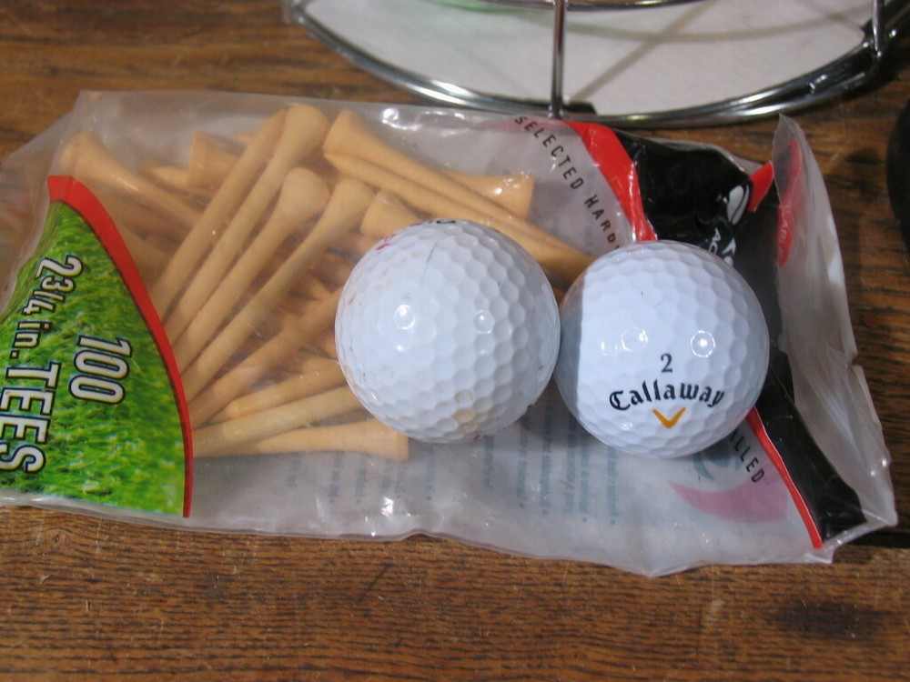 CALLAWAY Putt Return, Balls + Tees as pictured