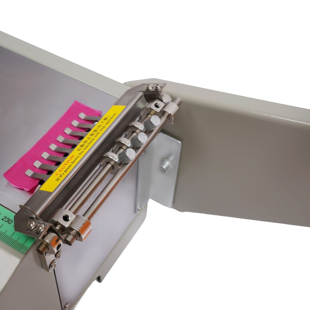 Automatic Hot & Cold Strip Cutter Webbing Textile Ribbon Zipper Cutting Machine