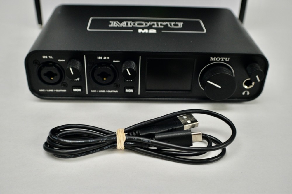 MOTU M2 2x2 USB-C Audio Interface
